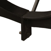 Tavolo da Pranzo in Legno Massello di Mango Grezzo 180 cm 244801