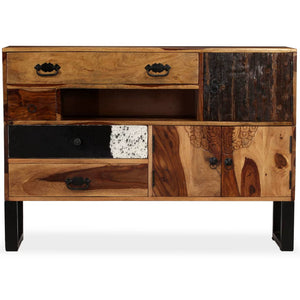 Credenza in Legno Massello di Acacia 115x30x80 cm 244930