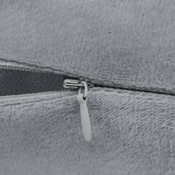 Set di Cuscini 2 pz in Tessuto 45x45 cm Grigio cod mxl 46042