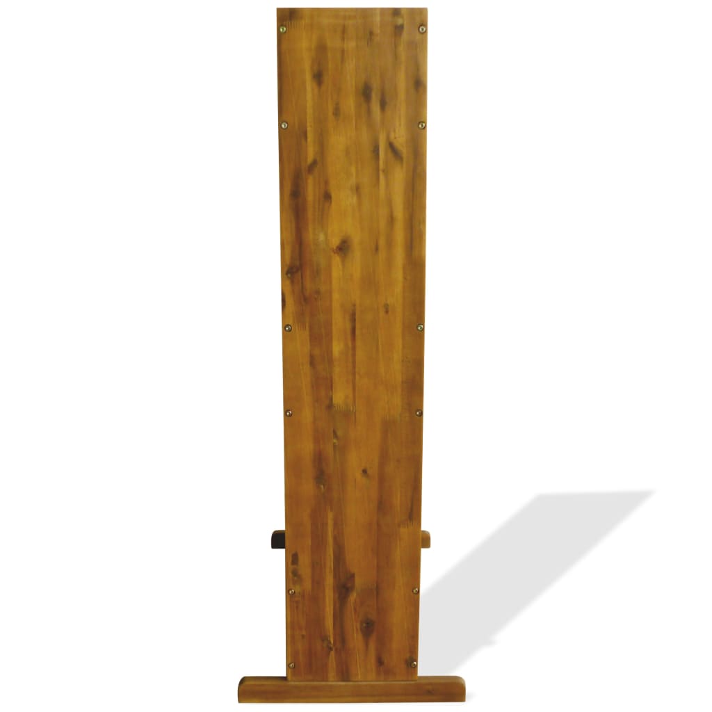 Letto Rialzato da Giardino a 3 Livelli Legno Massello di Acacia 43792