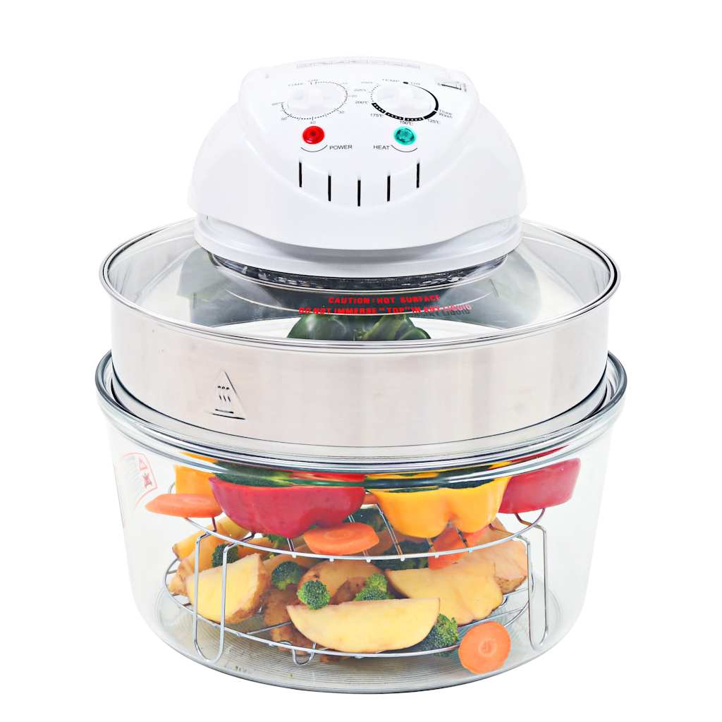 Forno Alogeno a Convezione con Anello di Estensione 1400 W 17 L cod mxl 12176