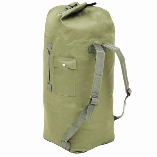 Borsone da Viaggio Stile Militare 85 L Verde Oliva 91385