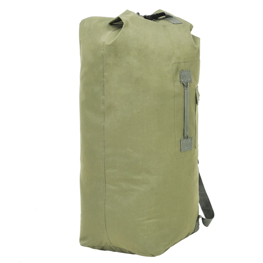 Borsone da Viaggio Stile Militare 85 L Verde Oliva 91385
