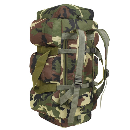 Borsone da Viaggio Stile Militare 3 in 1 45 L Mimetico 91389