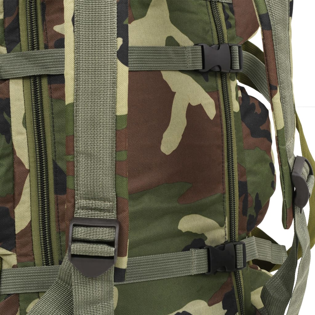 Borsone da Viaggio Stile Militare 3 in 1 45 L Mimetico 91389