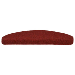 Tappetini Autoadesivi per Scale 15 pz 65x21x4 cm Rosso cod mxl 65781