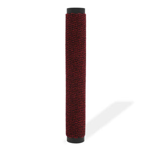 Tappeto Antipolvere Trapuntato Rettangolare 120x180cm Rosso 132720