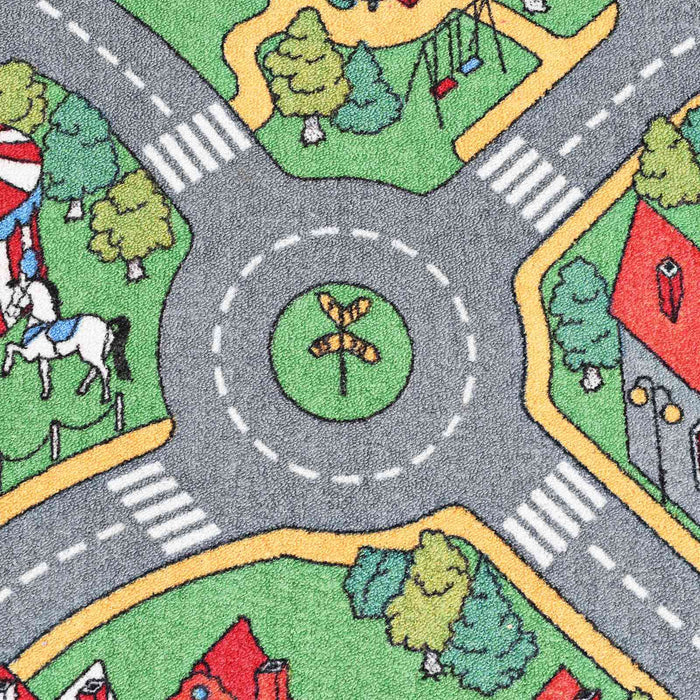 Tappetino da gioco Grigio 200 x 90 cm Tessuto 132725