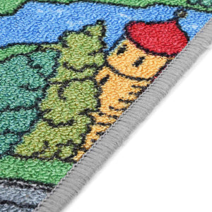 Tappetino da gioco Grigio 200 x 90 cm Tessuto 132725