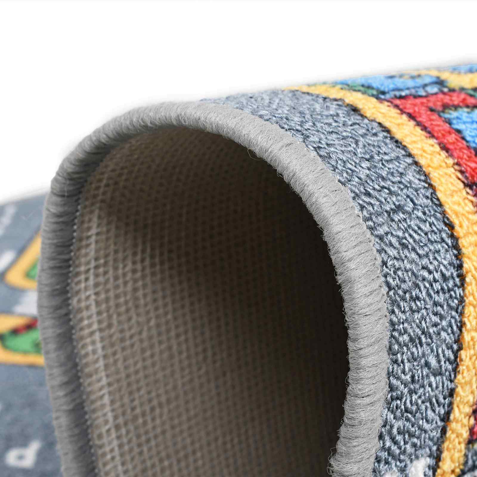 Tappetino da gioco Grigio 200 x 90 cm Tessuto 132725