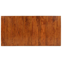 Tavolo da Pranzo in Legno Massello 180x90x76 cm 245639