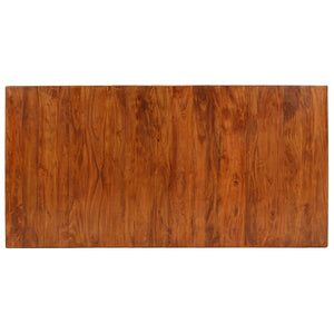 Tavolo da Pranzo in Legno Massello 180x90x76 cm 245639