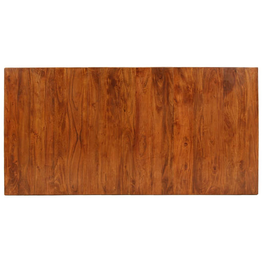 Tavolo da Pranzo in Legno Massello 180x90x76 cm 245639