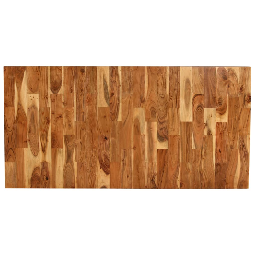 Tavolo da Pranzo Legno Massello di Acacia e Mango 180x90x76 cm 245640