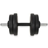 Manubri 14 pezzi 20 kg barre pesi dischi fitness bodybuilding bicipiti 02_0000737