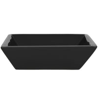 Lavabo bagno quadrato 41,5 x 41,5 cm ceramica nera 02_0002543