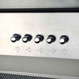 Cappa a Isola 90 cm Acciaio Inossidabile 756 mÂ³/h LED