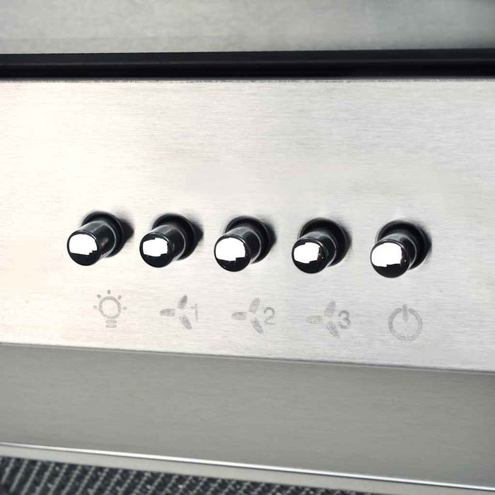 Cappa a Isola 90 cm Acciaio Inossidabile 756 m³/h LED 50665