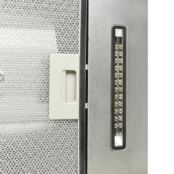 Cappa a Isola 90 cm Acciaio Inossidabile 756 mÂ³/h LED