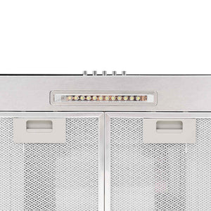 Cappa Aspirante a Muro 90 cm Acciaio Inossidabile 756 mÂ³/h LED cod mxl 14498