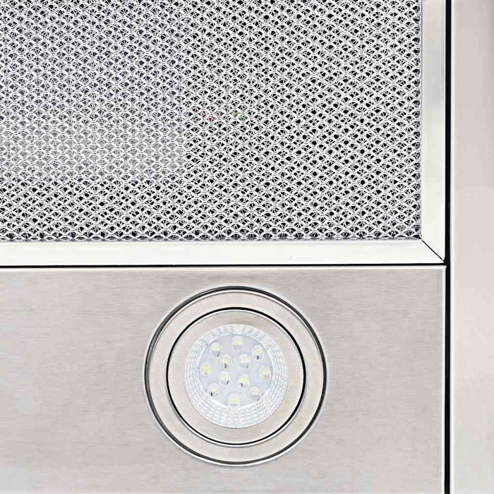 Cappa Aspirante a Muro con Display LCD Touch 756 mÂ³/h LED  cod mxl 13940