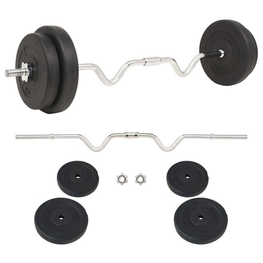 Set manubri 30 kg fitness bodybuilding sport 02_0000743