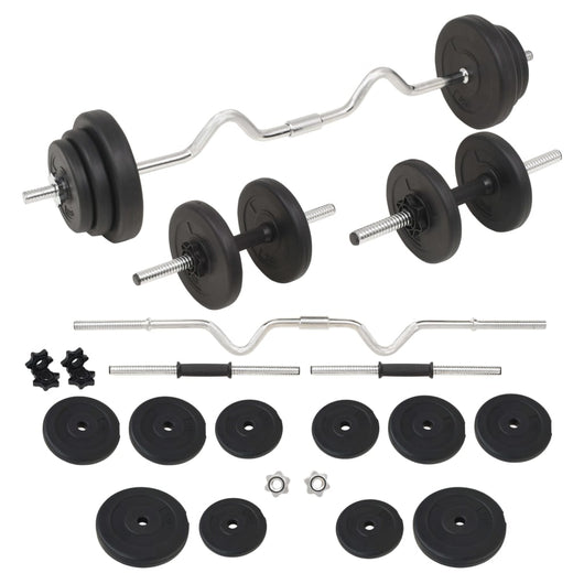 Set Bilanciere e Manubri da 30 kg cod mxl 62852