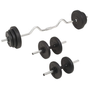 Set Bilanciere e Manubri 30 kg 91401