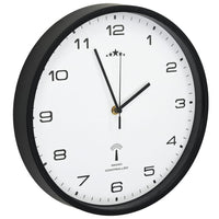 Orologio a Parete Radiocontrollato al Quarzo 31cm Bianco e Nero 50617