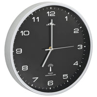 Orologio a Parete Radiocontrollato Movimento Quarzo 31 cm Nero 50618