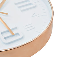 Orologio da Parete Effetto Rame 30 cm 50631