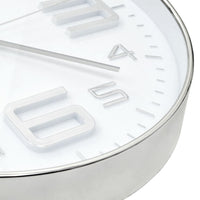 Orologio da Parete 30 cm Argento 50632