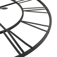 Orologio da Parete Vintage al Quarzo in Metallo 80cm XXL 50644