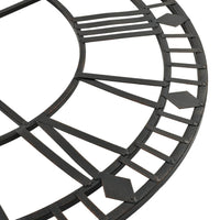 Orologio da Parete Vintage al Quarzo in Metallo 60 cm XXL 50645