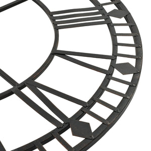 Orologio da Parete Vintage al Quarzo in Metallo 60 cm XXL 50645