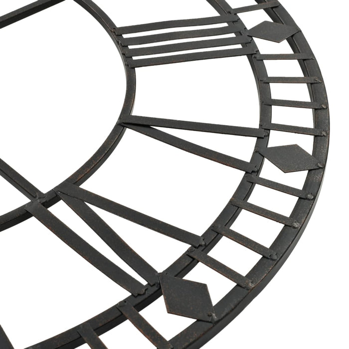 Orologio da Parete Vintage al Quarzo in Metallo 60 cm XXL 50645