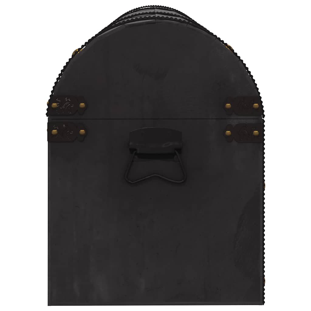 Baule in Legno Massello Stile Vintage 120x30x40 cm 245801