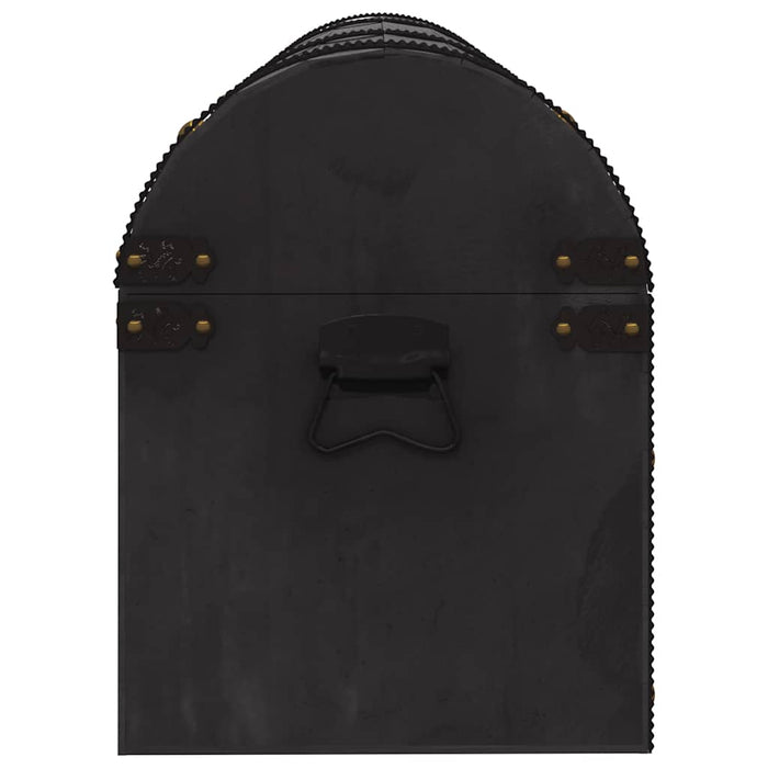 Baule in Legno Massello Stile Vintage 120x30x40 cm 245801