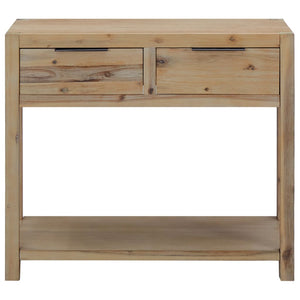 Tavolo Consolle 82x33x73 cm in Legno Massello di Acacia cod mxl 29804