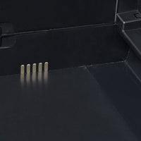 Armadietto da Giardino a 2 Ripiani Nero cod mxl 44222