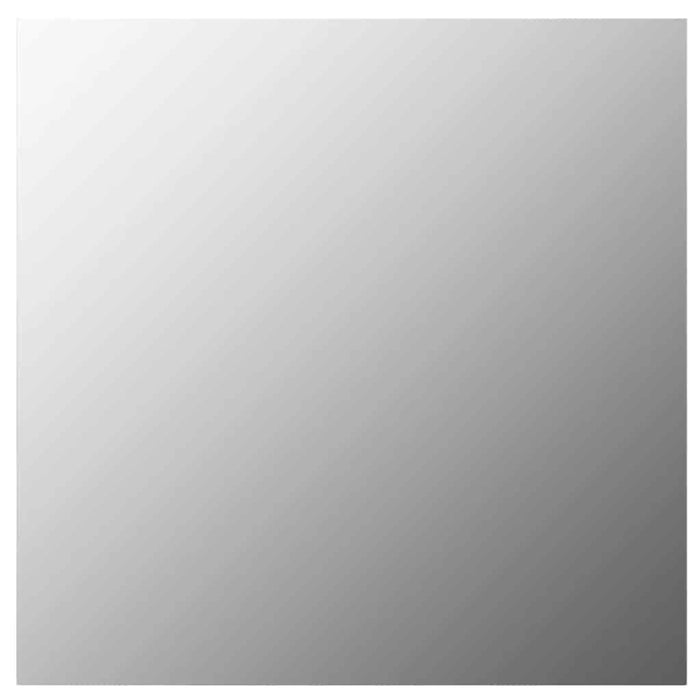 Specchio da Parete 40x40 cm Quadrato in Vetro 245697