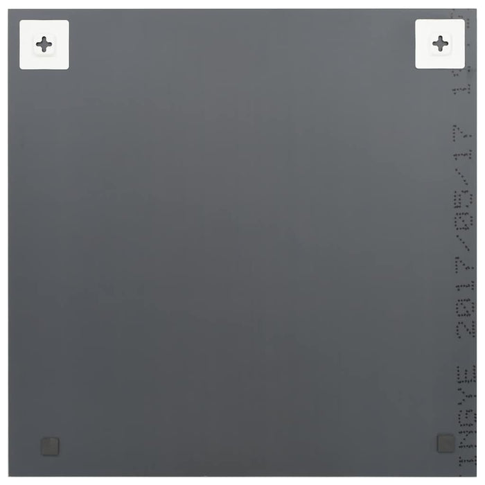 Specchio da Parete 40x40 cm Quadrato in Vetro 245697