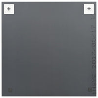 Specchio da Parete 40x40 cm Quadrato in Vetro 245697