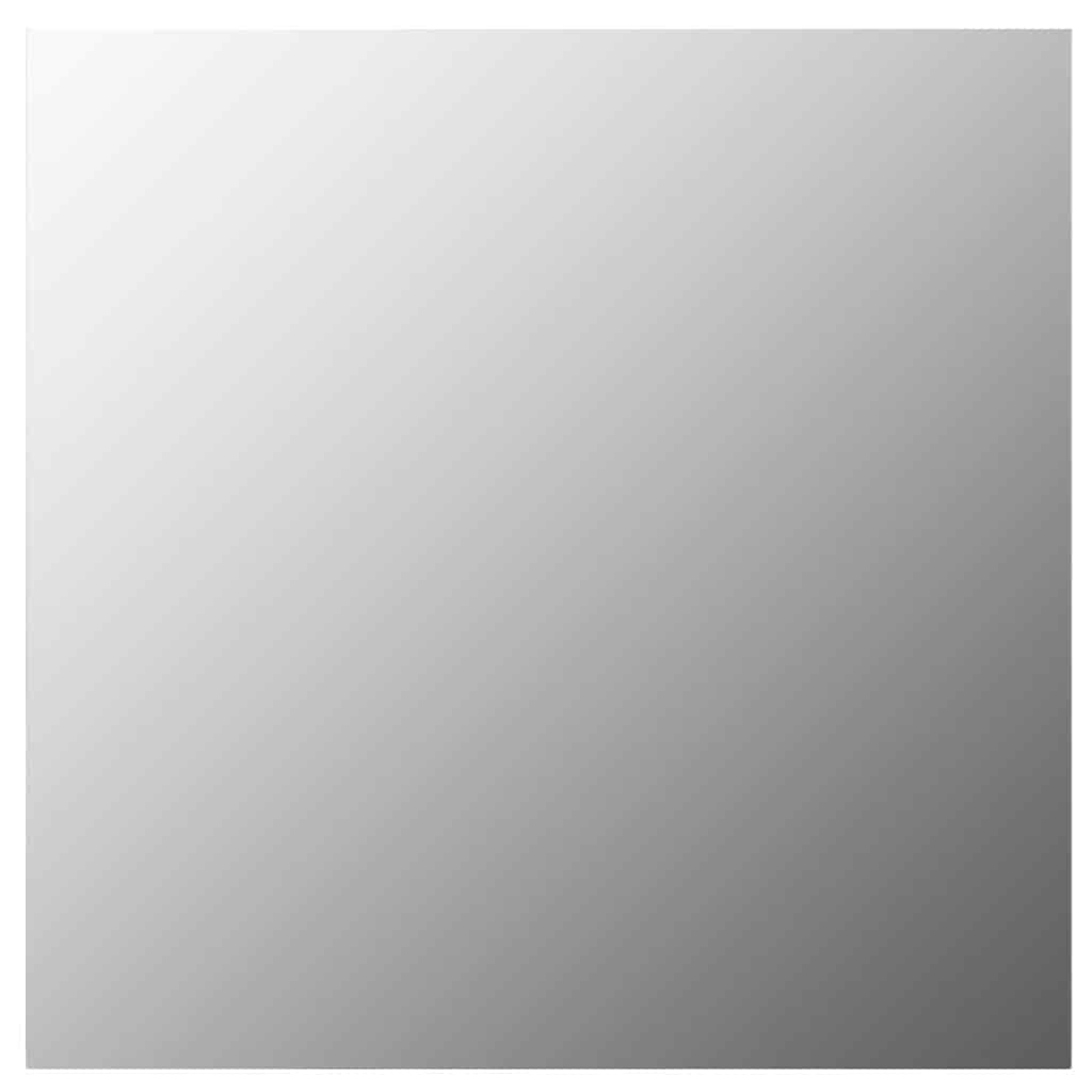 Specchio da Parete 60x60 cm Quadrato in Vetro 245700