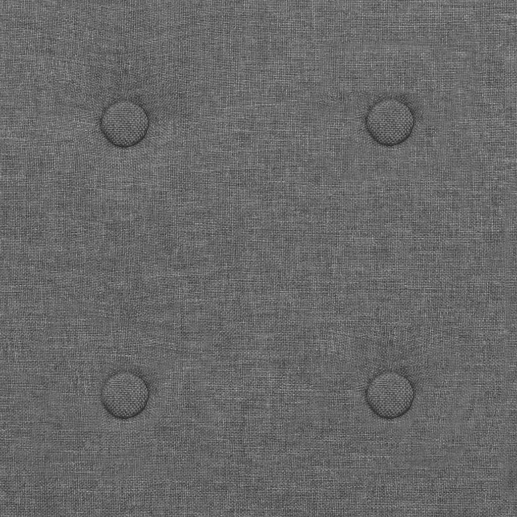 Poltrona Grigio Chiaro in Acciaio e Tessuto 245522