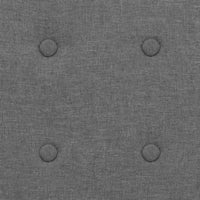 Poltrona Grigio Chiaro in Acciaio e Tessuto 245522