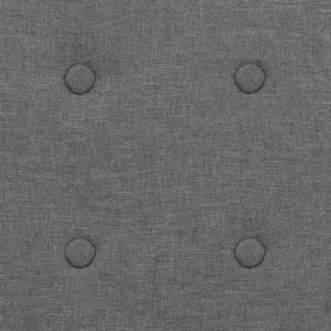 Poltrona Grigio Chiaro in Acciaio e Tessuto 245522