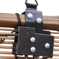 Tenda Avvolgibile in Bambù 140x220 cm Marrone 245815