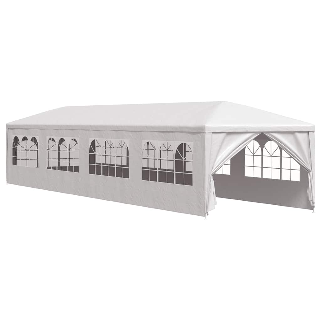 Gazebo da Giardino 3x12 m Bianco
