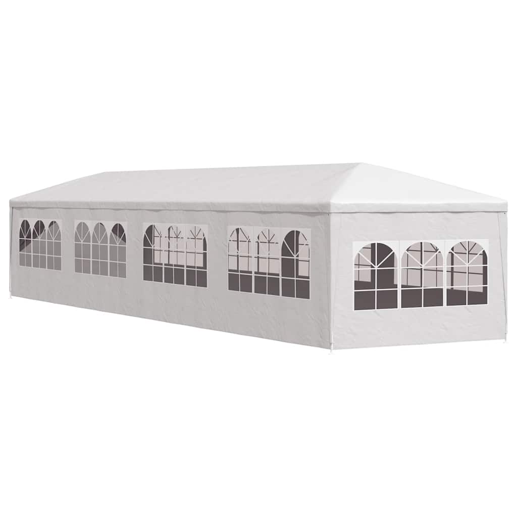 Gazebo da Giardino 3x12 m Bianco
